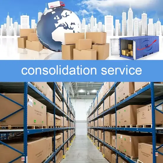 Parcel consolidation from China