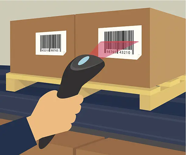Package barcode scanning for parcel tracking updates
