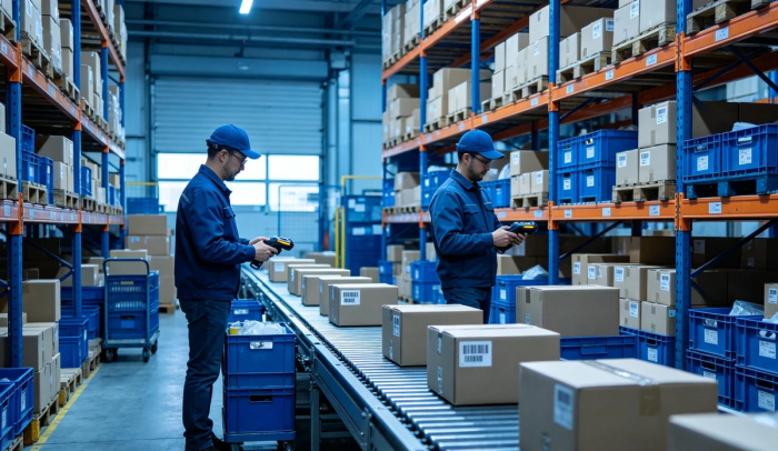 China parcel forwarding warehouse receiving and registering international buyer packages