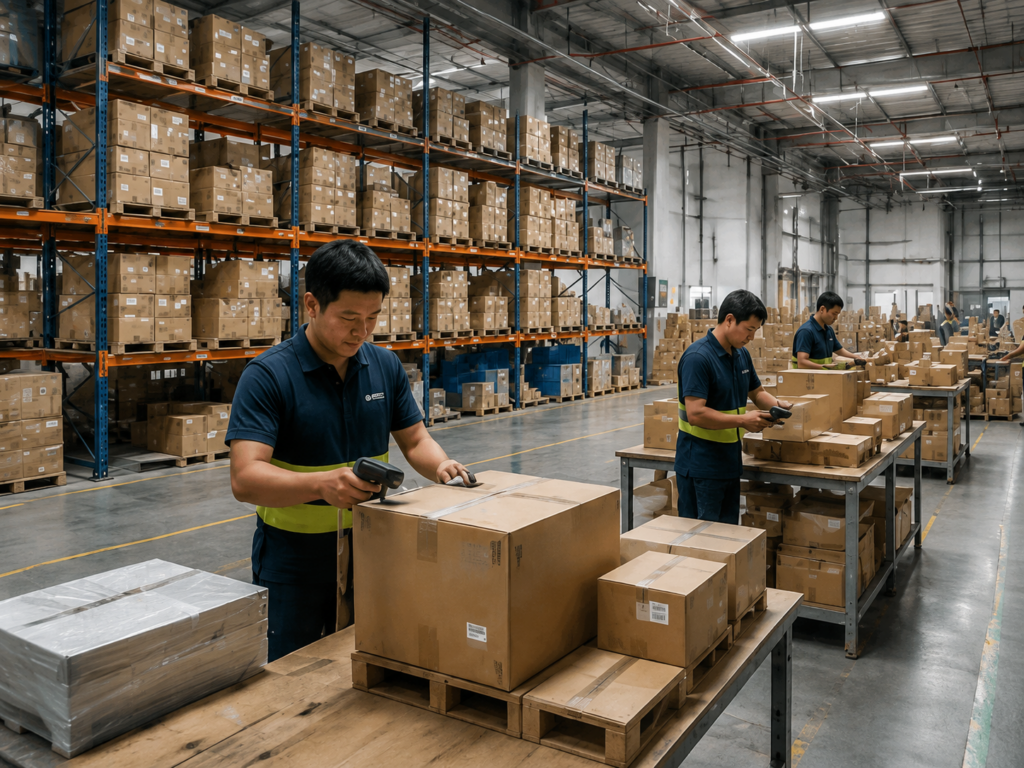 China warehouse receiving and parcel consolidation service for international buyers