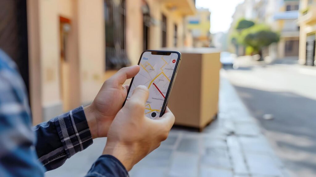 international 1688 package tracking during final-mile delivery